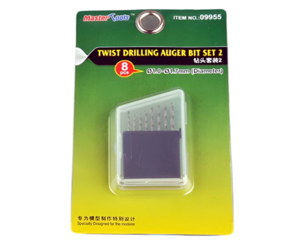 Trumpeter Scale Models Drill Trumpeter Scale Models 9955 Twist Drilling Auger Bit Set 2