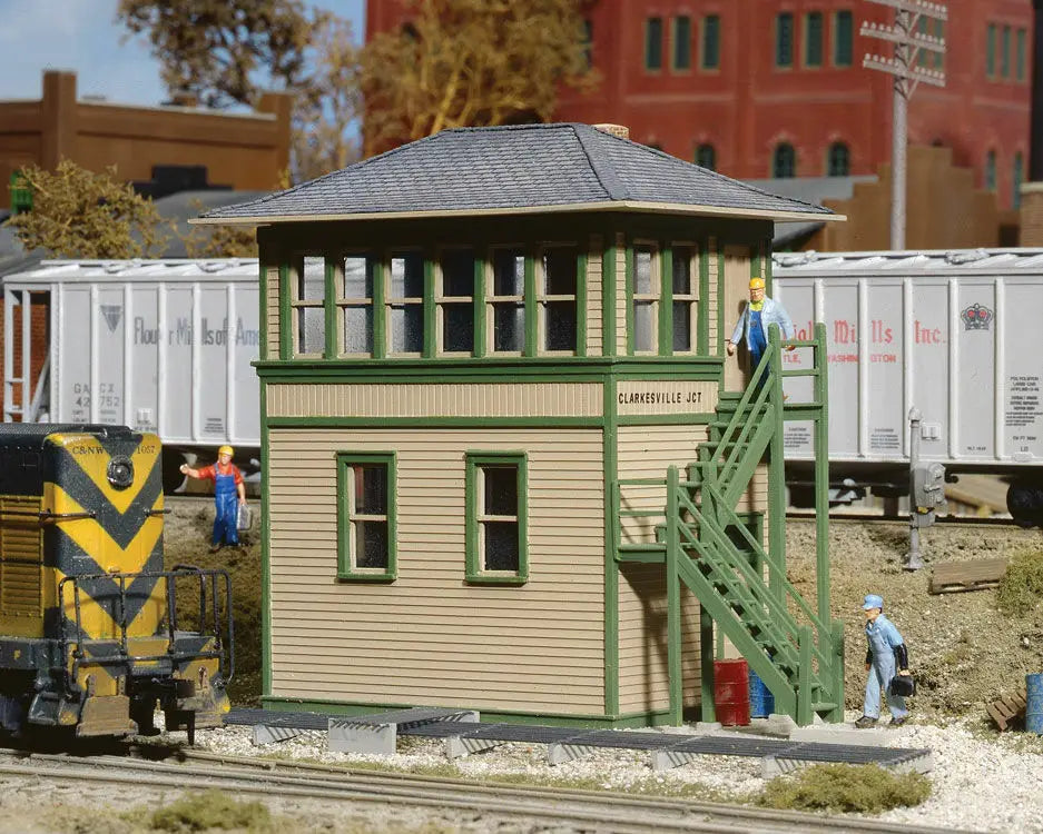 Walthers Cornerstone Walthers Cornerstone Interlocking Tower (HO Scale) Part# 933-3071
