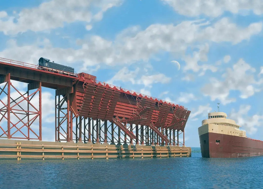 Walthers Cornerstone Walthers Cornerstone Ore Dock (HO Scale) Part# 933-3065