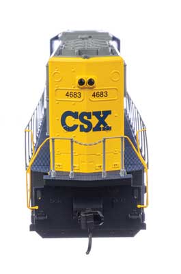 Walthers Walthers 910-21008 EMD SD70M CSX #4683 (YN2; yellow, gray, black, blue, white cab roof) DCC & Sound HO Scale