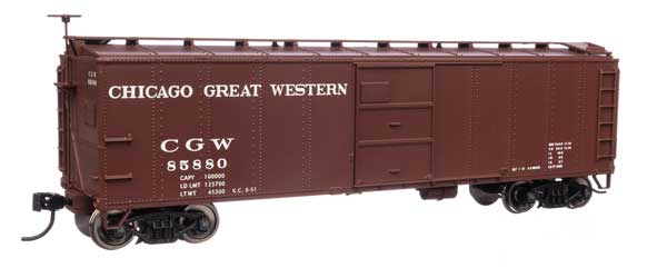 Walthers Walthers 910-40962 40' Early X29 Boxcar CGW Chicago Great Western #85880 HO Scale