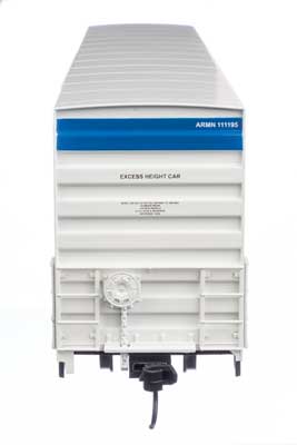 Walthers Walthers 910-4133 72' Modern Refrigerator Boxcar UP Union Pacific ARMN #111195 white, high reporting mark, shield & slogan HO Scale