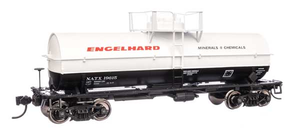 Walthers Walthers 910-48410 36' 10,000-Gallon Insulated Tank Car Engelhard Minerals & Chemicals NATX #19615 HO Scale