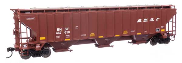 Walthers Walthers 910-49030 Trinity 4750 Covered Hopper BNSF #467610 HO Scale