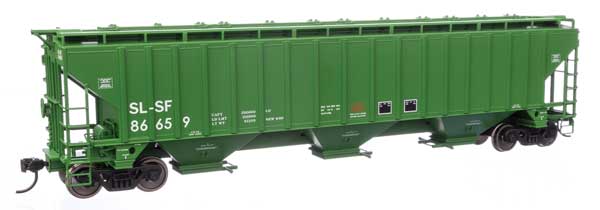 Walthers Walthers 910-49050 Trinity 4750 Covered Hopper SLSF St. Louis - San Francisco #86659 HO Scale