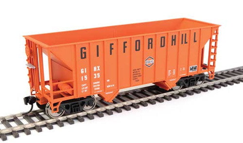 Walthers Walthers 910-56600 34' 100-Ton 2-Bay Hopper - Gifford Hill GIHX #1535 HO Scale