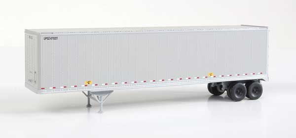 Walthers Walthers 949-2212 45' Stoughton Trailer 2-Pack United Parcel Service UPSZ (gray) HO Scale SceneMaster
