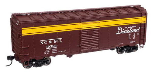 Walthers Walthers Mainline 910-1364 40' AAR Boxcar NC&StL Nashville Chattanooga & St. Louis #19386 HO Scale