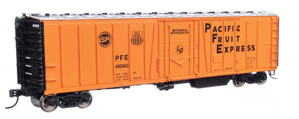 Walthers Walthers Mainline 910-3790 50' AAR Mechanical Refrigerator Car - PFE Pacific Fruit Express #450043 HO Scale