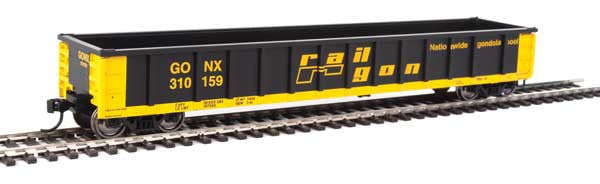 Walthers Walthers Mainline 910-6222 53' Railgon GONX - Railgon #310159 (SCALE=HO) Part # 910-6222