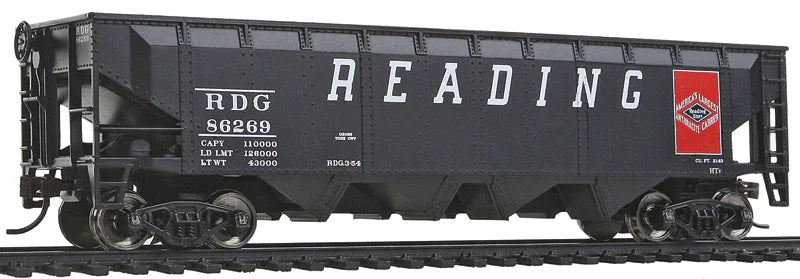 Walthers Walthers Trainline Offset 4-Bay Open Hopper - Reading #86269 (Scale=HO) Part# 931-1422