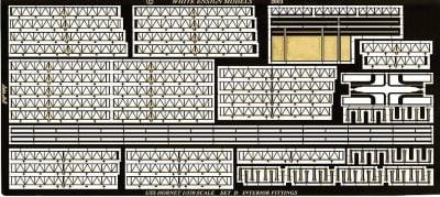 White Ensign Details DETAIL PARTS White Ensign Details 1/350 USS Hornet Hanger Deck for TSM Detail Set