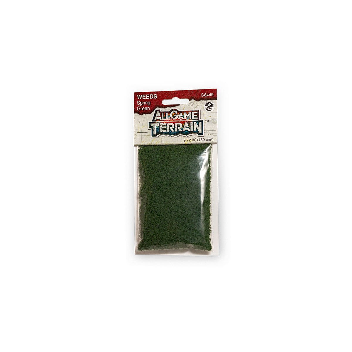 Woodland Scenics All Game Terrain Spring Green Weeds