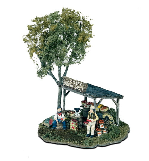Woodland Scenics Woodland Scenics 109 HO Ernie's Fruit Stand Scene