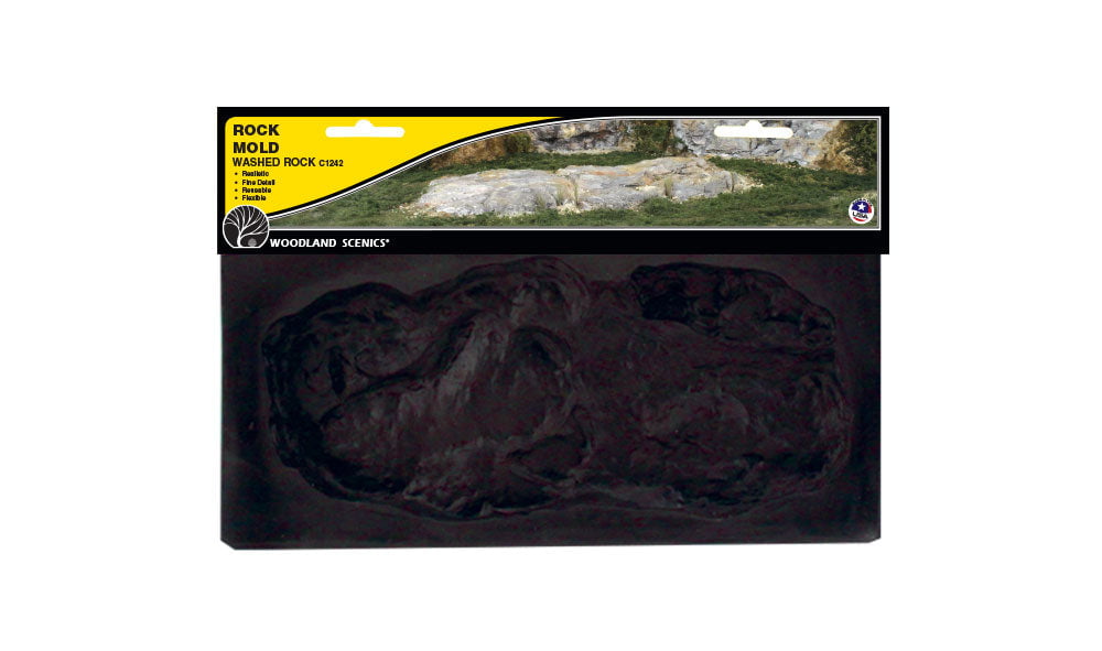 Woodland Scenics Woodland Scenics 1242 Washed Rock mold 10.5x5