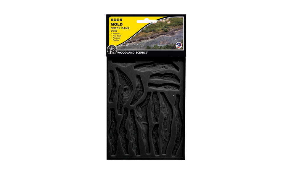 Woodland Scenics Woodland Scenics 1245 Creek Bed Rocks Rock Mold