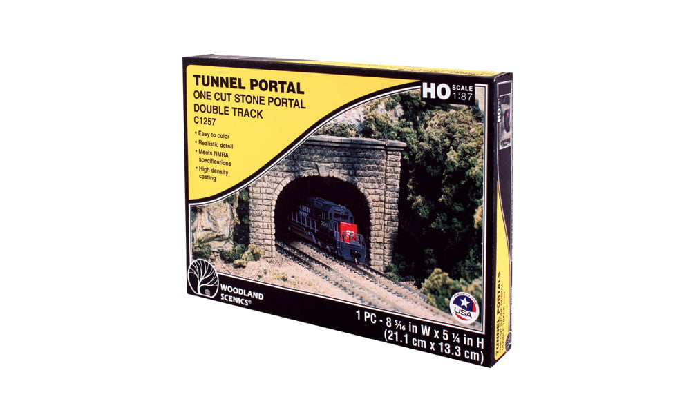 Woodland Scenics Woodland Scenics 1257 HO Double Cut Stone Portal