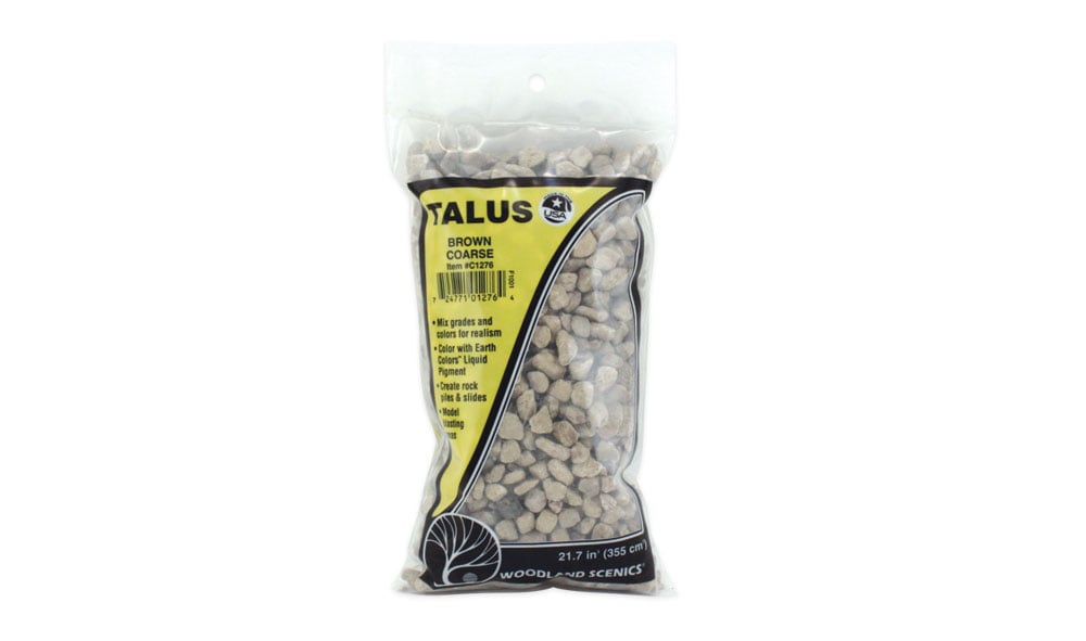 Woodland Scenics Woodland Scenics 1276 Talus/Extra Coarse Brown