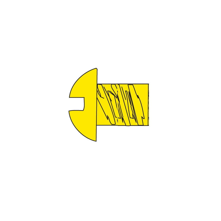 Woodland Scenics Woodland Scenics 2-56 1/8''Round Head Screw/5pk