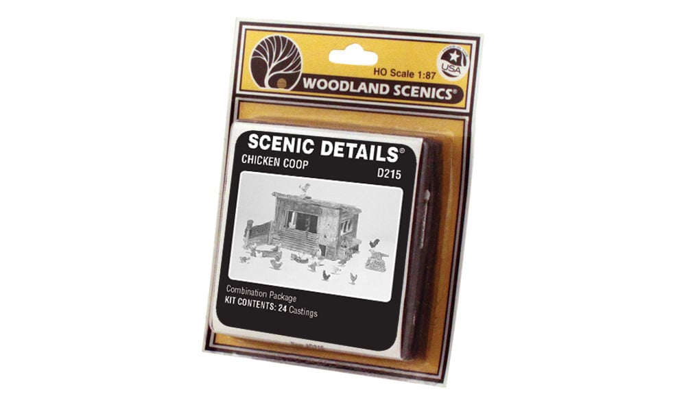 Woodland Scenics Woodland Scenics 215 HO Chicken Coop