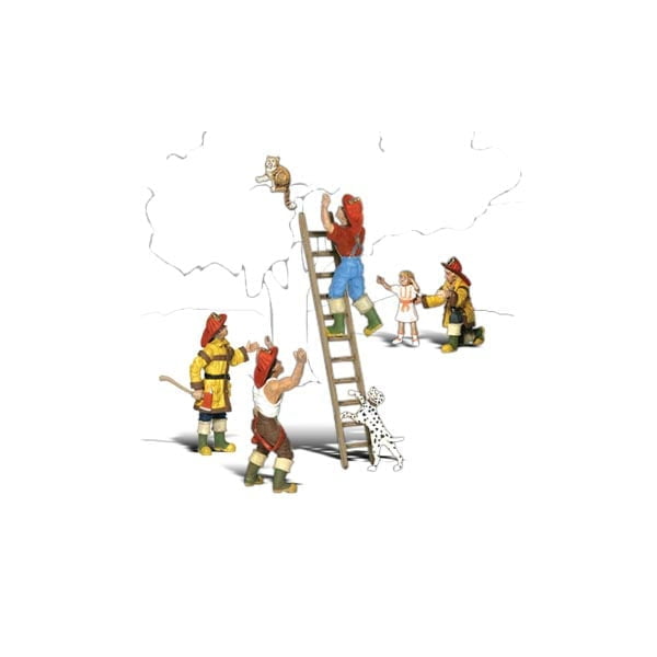 Woodland Scenics Woodland Scenics 2151 N Firemen to the Rescue