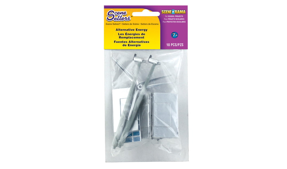 Woodland Scenics Woodland Scenics 4348 Alternative Energy Scene Setters®