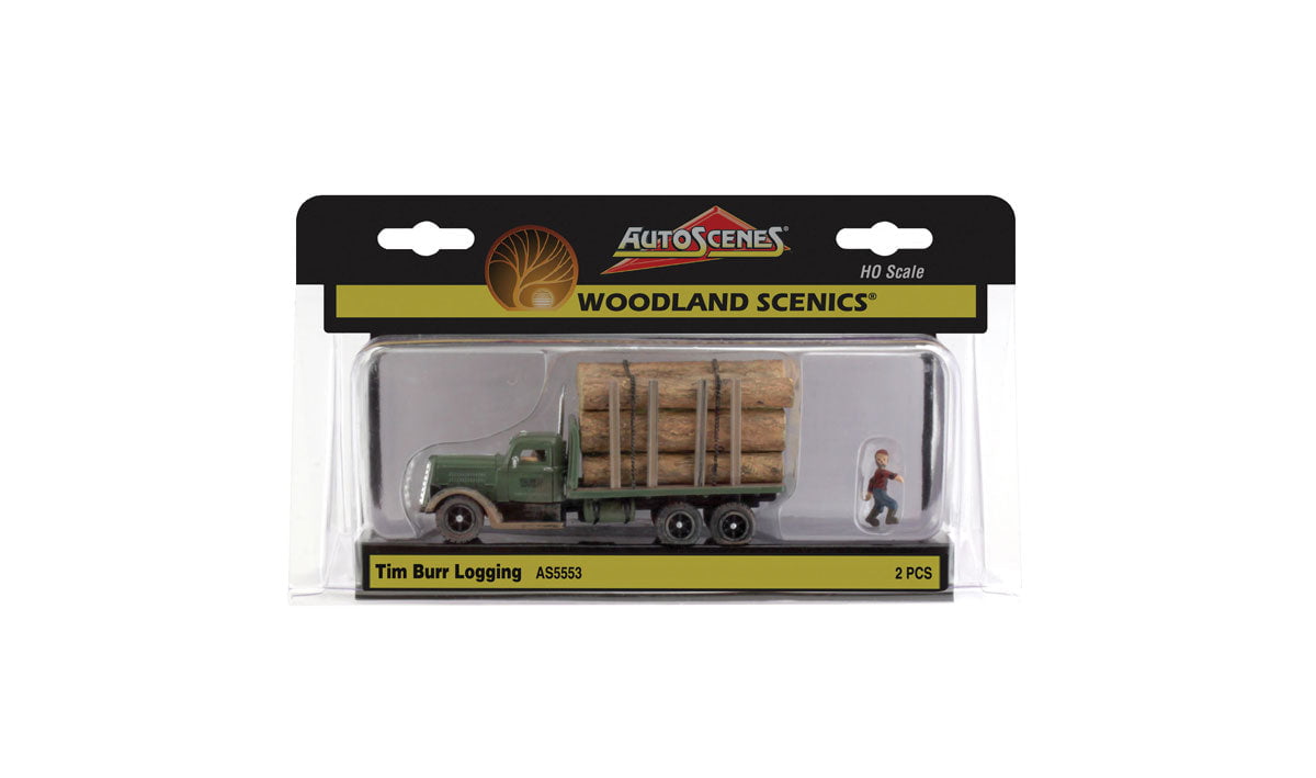 Woodland Scenics Woodland Scenics 5553 HO Scale Tim Burr Logging AutoScenes