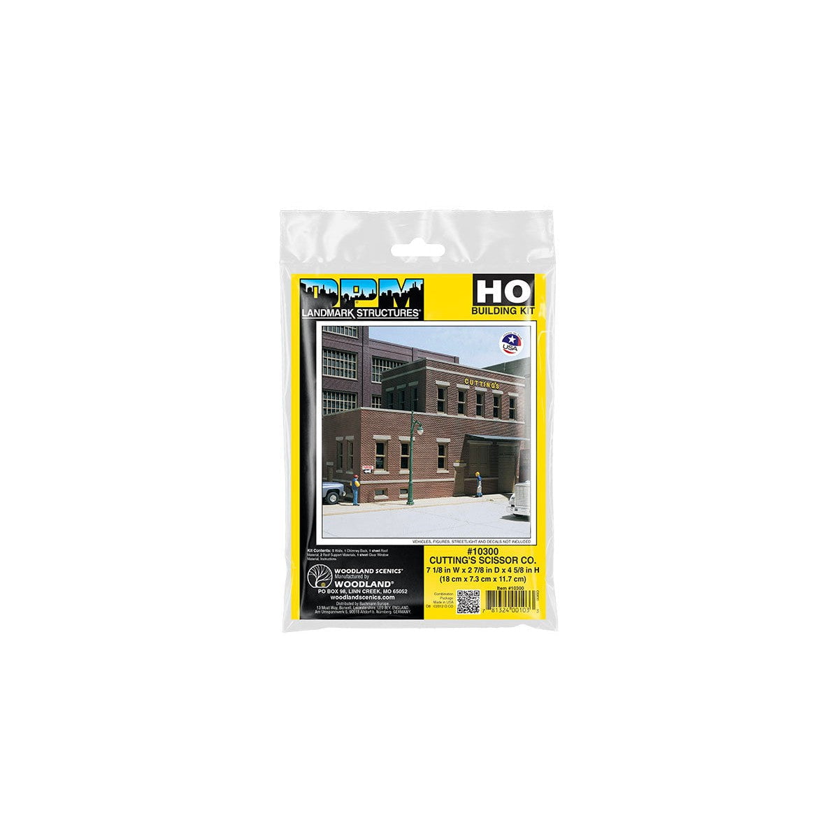 Woodland Scenics Woodland Scenics HO Scale Cutting's Scissor Co. DPM Kit