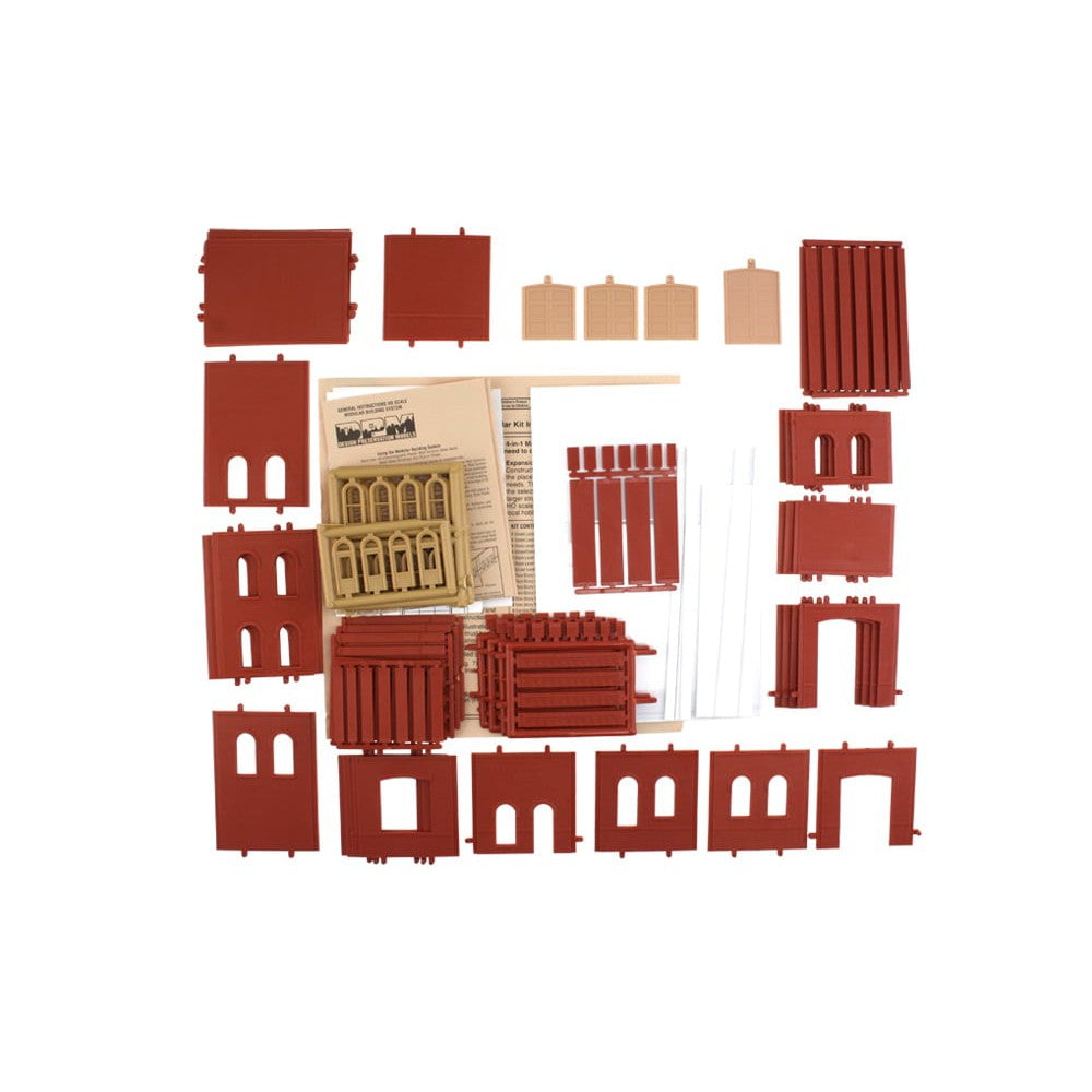 Woodland Scenics Woodland Scenics HO Scale DPM 4n1 Modular Kit/Medium