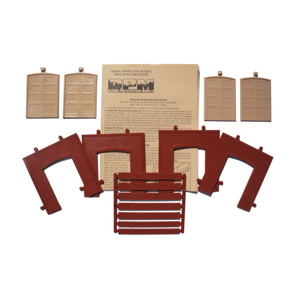 Woodland Scenics Woodland Scenics HO Scale DPM Street Level Wall Loading Door