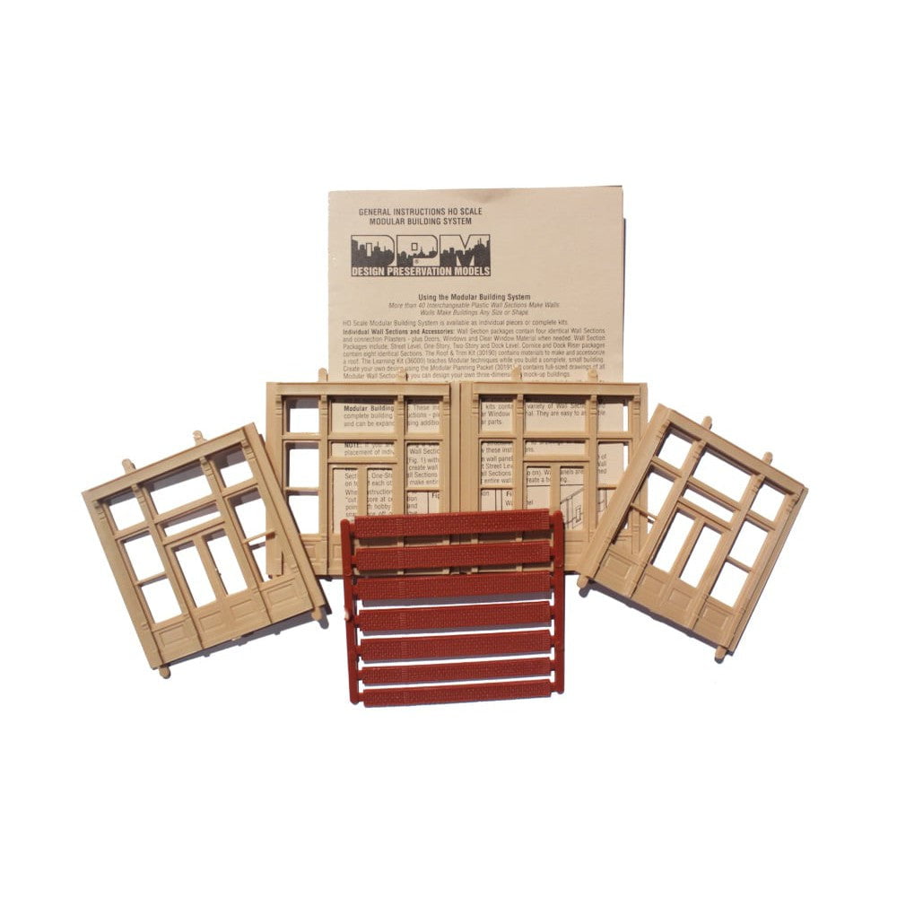 Woodland Scenics Woodland Scenics HO Scale DPM Street Level Wall Victorian Entry