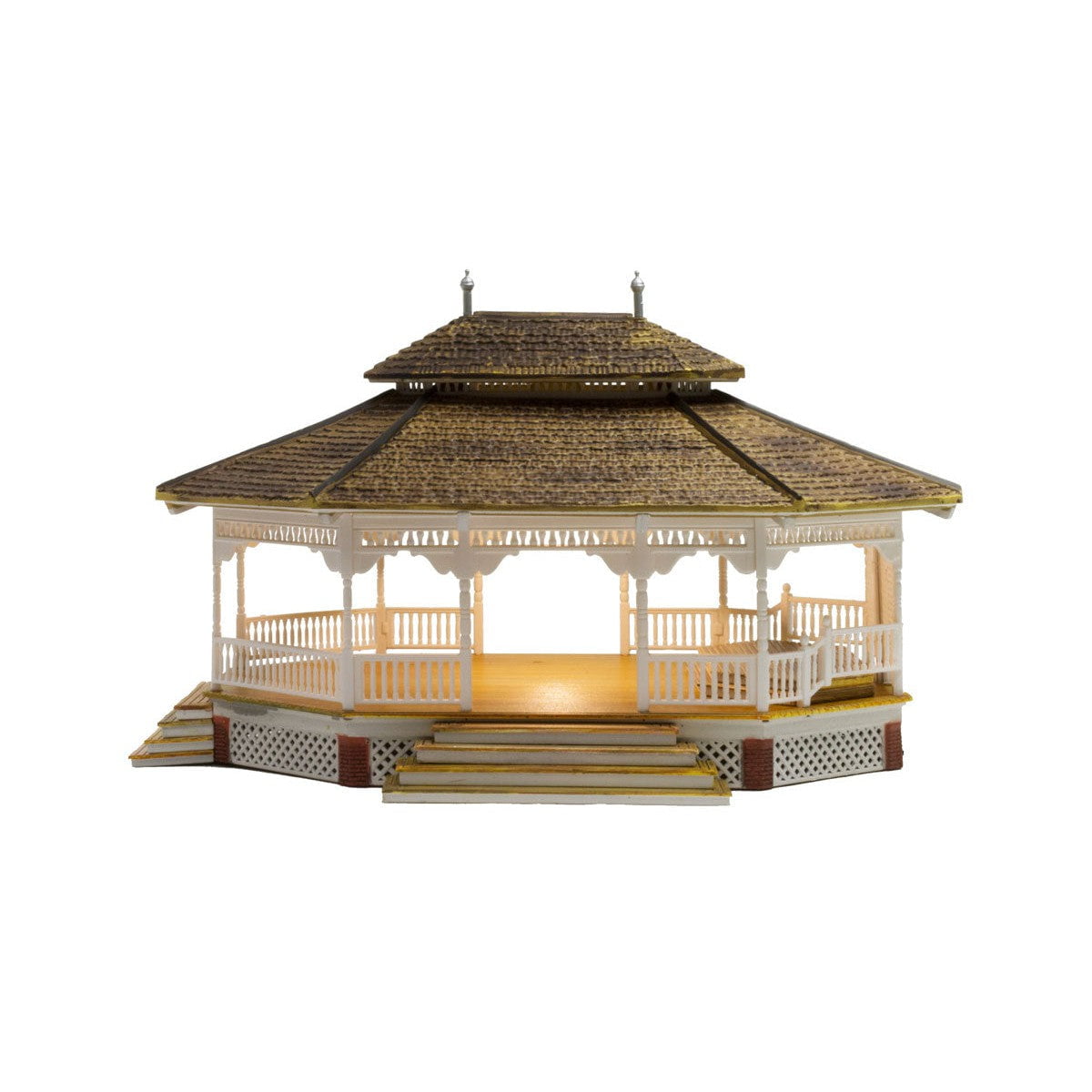 Woodland Scenics Woodland Scenics HO Scale Grand Gazebo Built and Ready