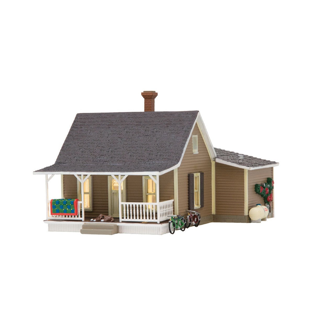 Woodland Scenics Woodland Scenics HO Scale Granny's House Built and Ready