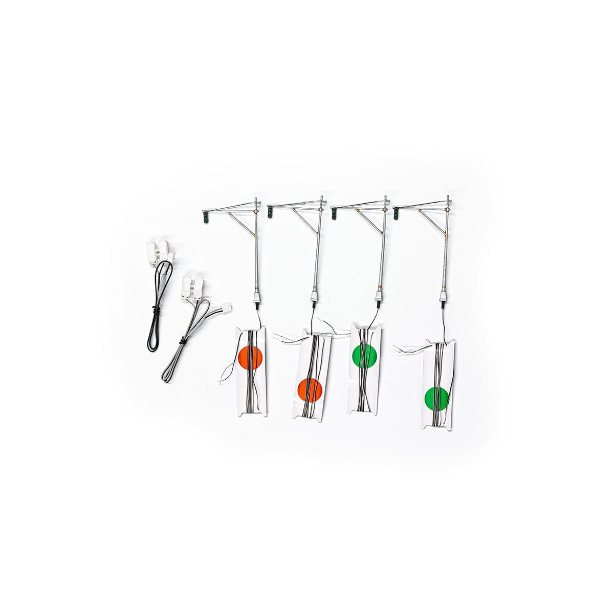 Woodland Scenics Woodland Scenics HO Scale Mast Arm Traffic Lights