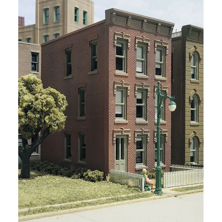 Woodland Scenics Woodland Scenics HO Scale Townhouse #1 DPM Kit