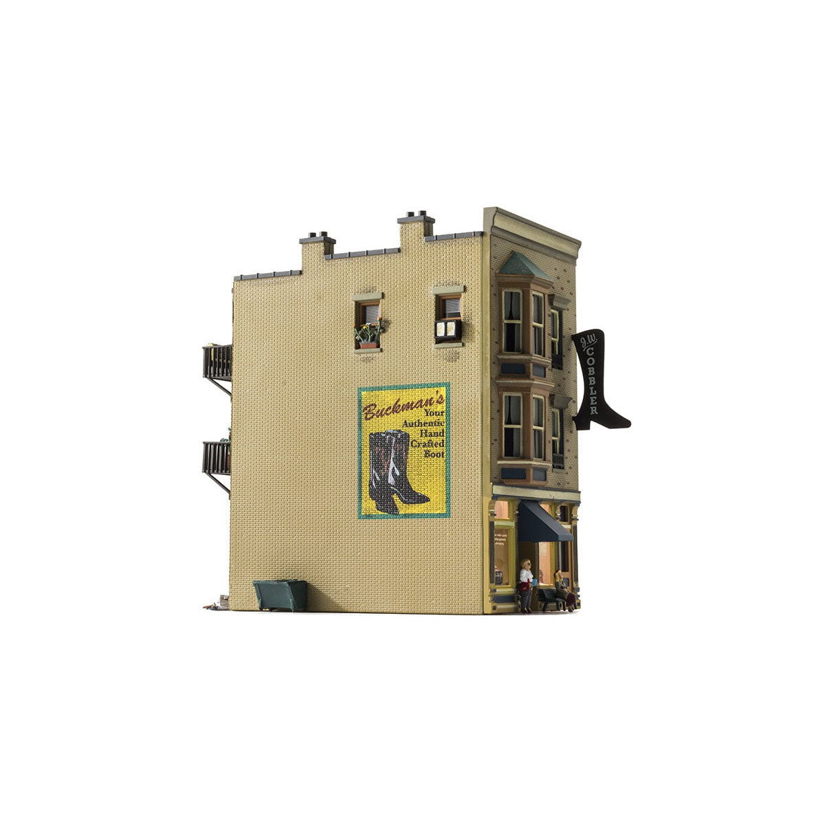 Woodland Scenics Woodland Scenics N Scale J.W. Shoe Cobbler Built and Ready
