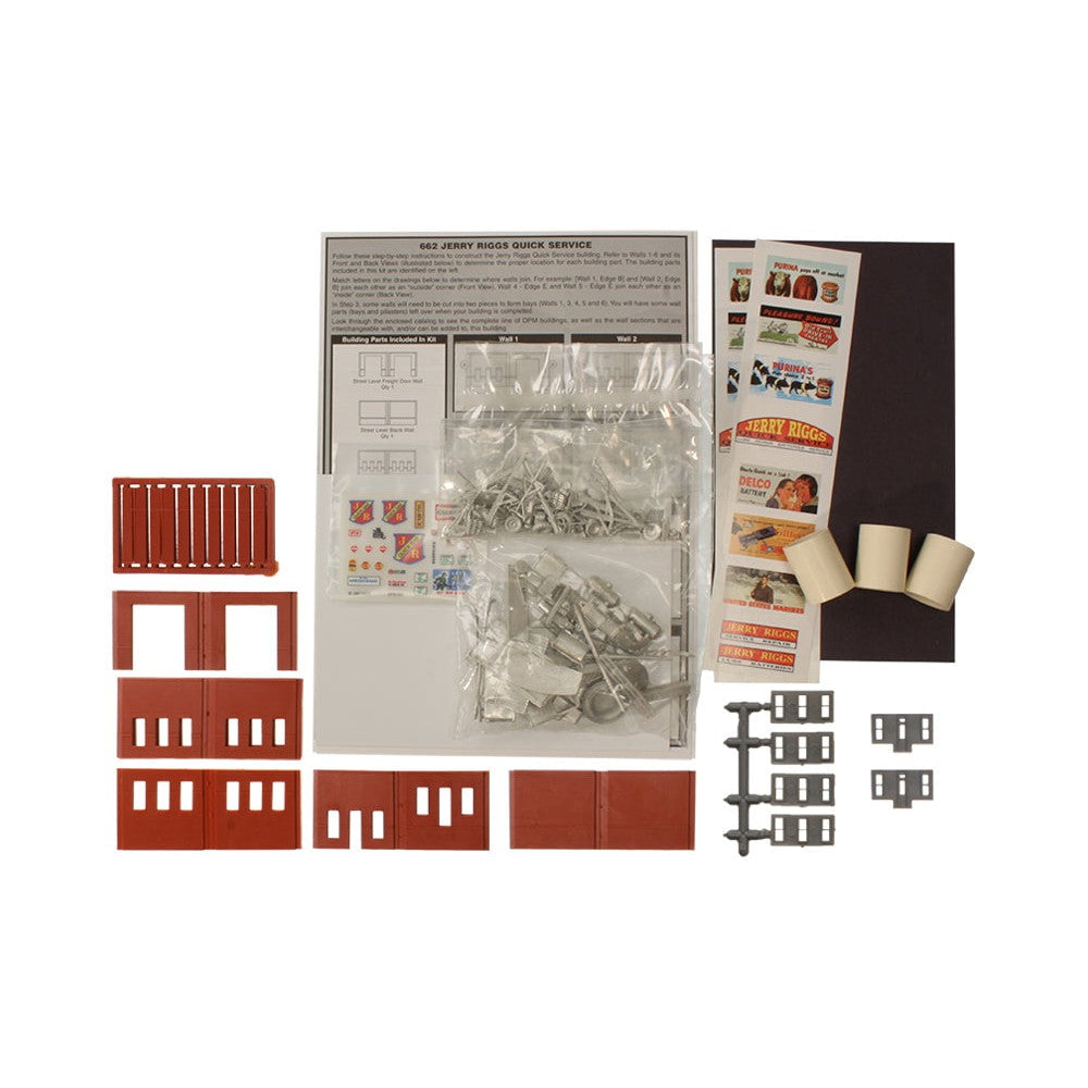 Woodland Scenics Woodland Scenics N Scale Jerry Rigg's Quick Service DPM Kit