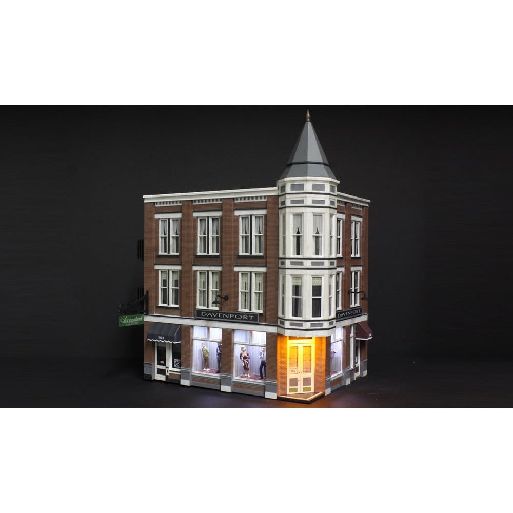 Woodland Scenics Woodland Scenics O Scale Davenport Department Store Built and Ready