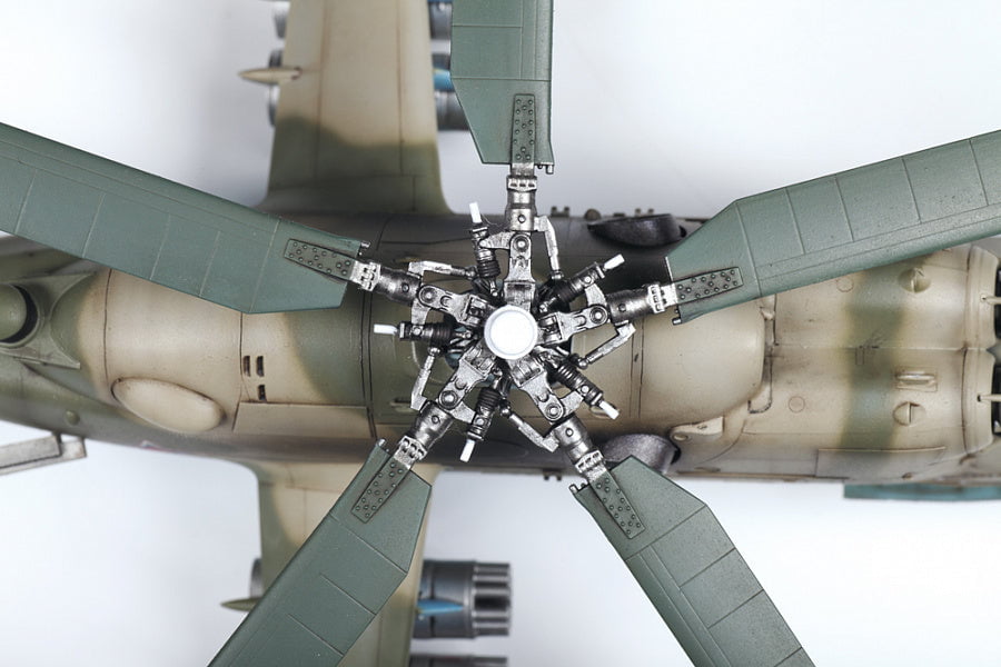Zvezda MODEL AIRCRAFT Zvezda 1/48 Russian Mil Mi24P Attack Helicopter Kit