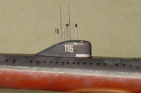 Zvezda MODEL SHIPS Zvezda 1/350 Soviet K3 November Class Nuclear Submarine Kit