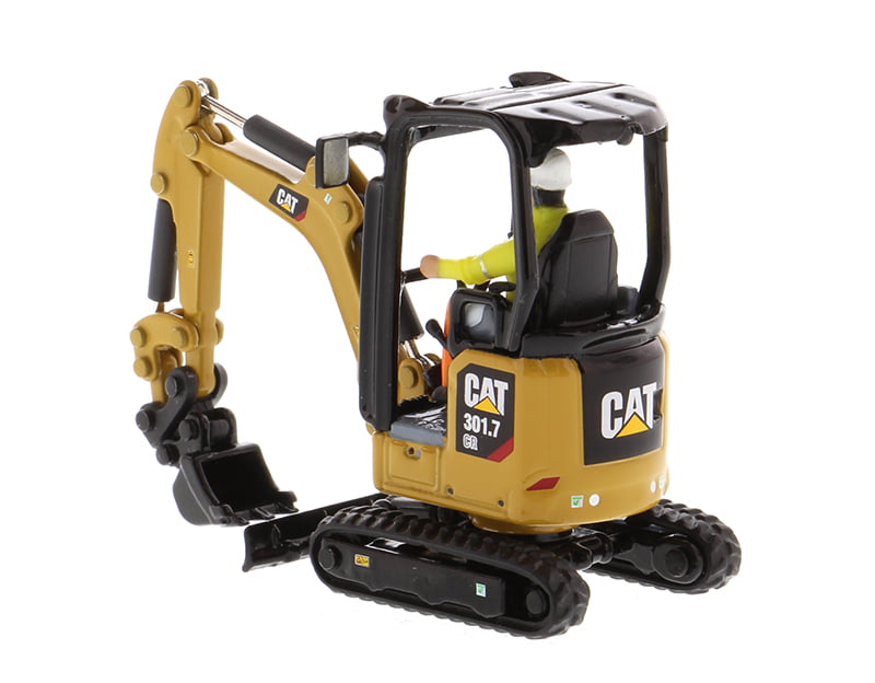 Diecast Masters Cat® 301.7 CR Mini Hydraulic Excavator - Next Generation - 1/50
