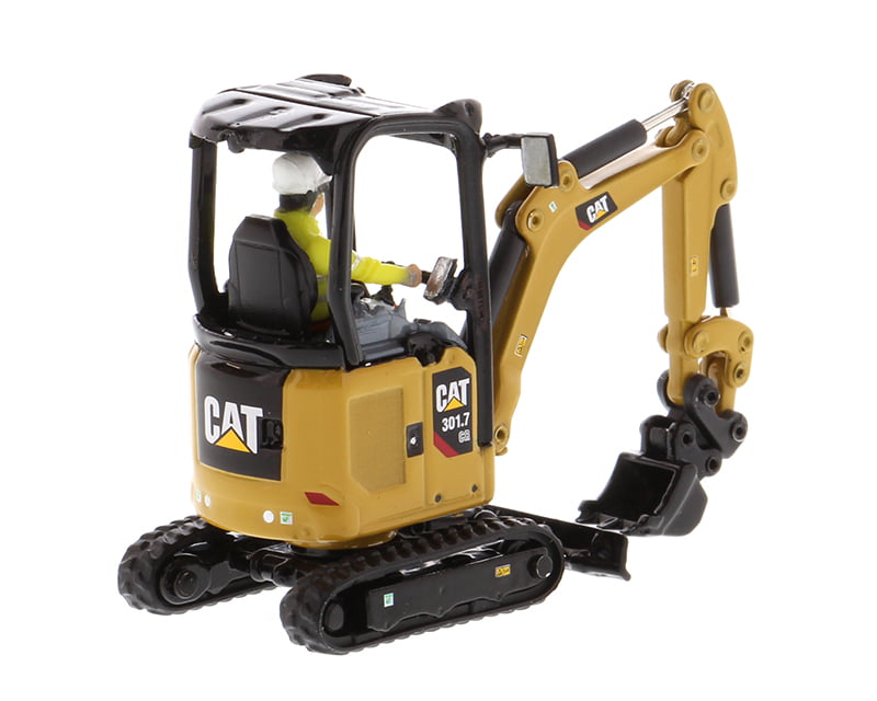 Diecast Masters Cat® 301.7 CR Mini Hydraulic Excavator - Next Generation - 1/50