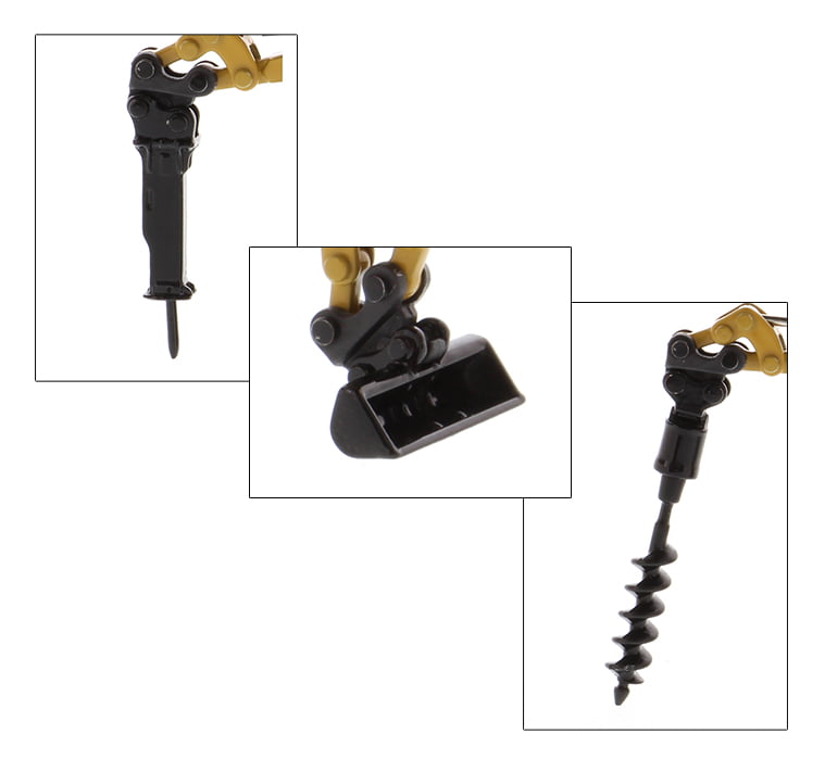 Diecast Masters Cat® 301.7 CR Mini Hydraulic Excavator - Next Generation - 1/50
