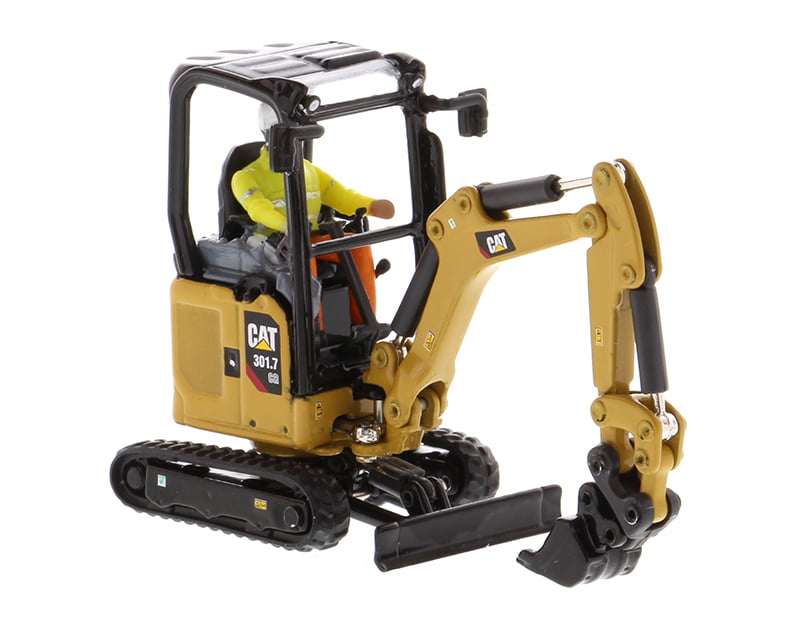 Diecast Masters Cat® 301.7 CR Mini Hydraulic Excavator - Next Generation - 1/50