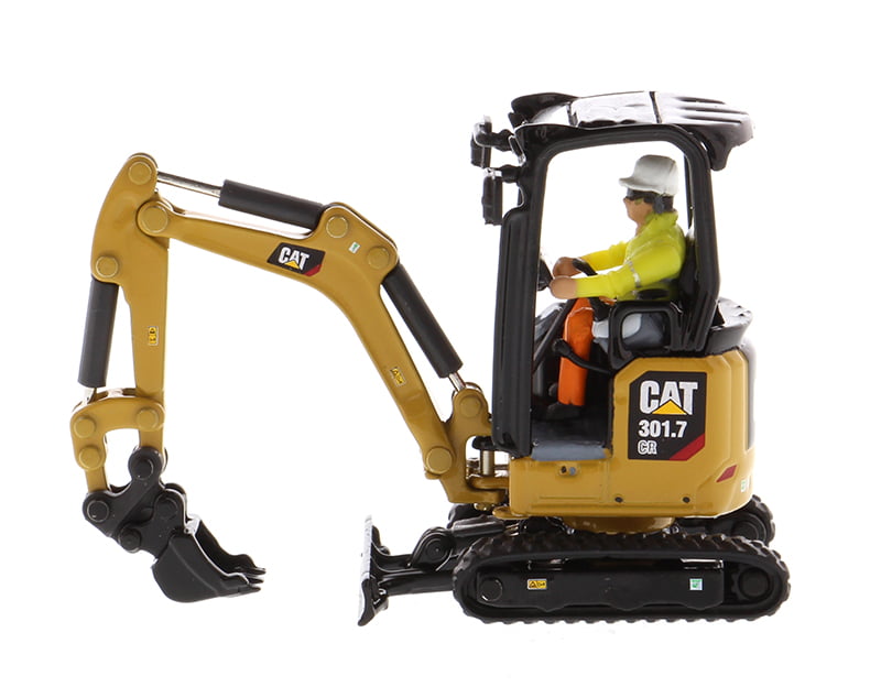 Diecast Masters Cat® 301.7 CR Mini Hydraulic Excavator - Next Generation - 1/50