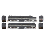 Rapido Rapido 23526 ALCO PA PB Set NYC - New York Central #4201 & 4301 (Lightning Stripe, 2-Tone Gray) w/LokSound & DCC HO Scale
