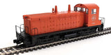 Walthers Walthers 20669 EMD SW7 DT&I - Detroit, Toledo & Ironton #922 (Phase II; orange, black) - DCC & Sound HO Scale