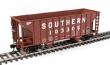 Walthers Walthers 910-56620 34' 100-Ton 2-Bay Hopper - Southern Railway SOU #103305 (brown) HO Scale