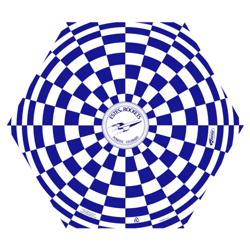 Estes Rockets 18-inch Printed Parachute