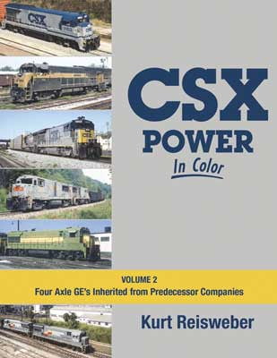 Morning Sun Morning Sun Books Inc 1638 CSX Power in Color -- Volume 2: Four-Axle GEs Inherited from Predecessors (Hardcover, 128 Pages)